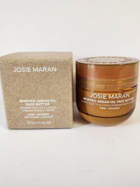 Josie Maran Whipped Argan Oil Face Butter 1.7 fl oz Firm Nourish Smooth Hydrate